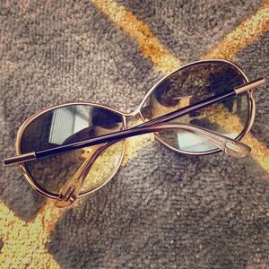TOM FORD Iris Sunglasses TF180 Gold